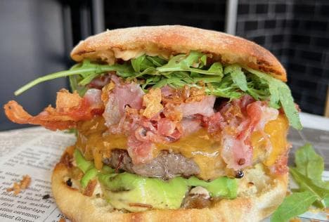 Burger Avocado