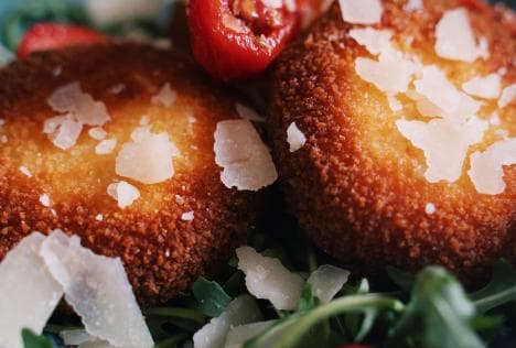 Croquettes au parmesan